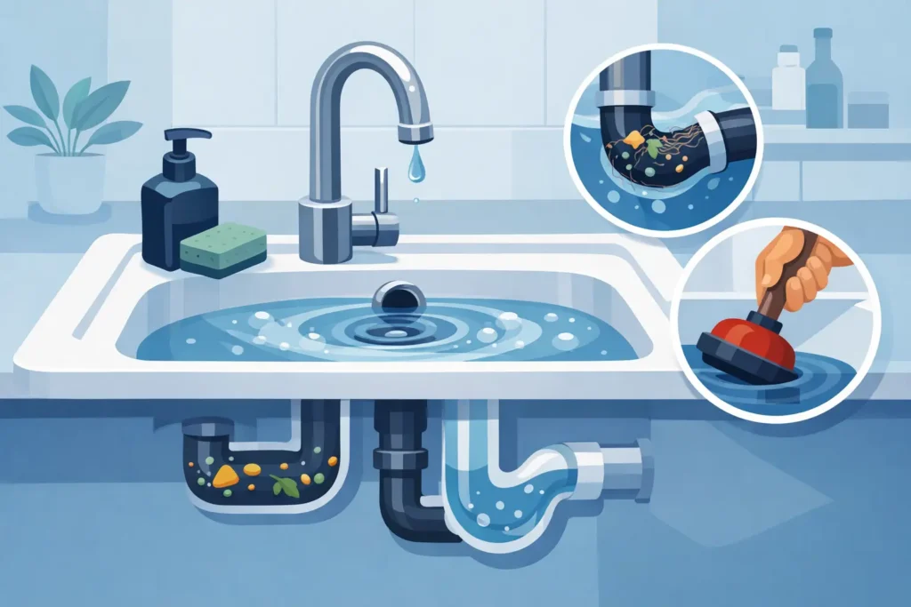 Why Is My Sink Draining Slowly? Causes and Fixes