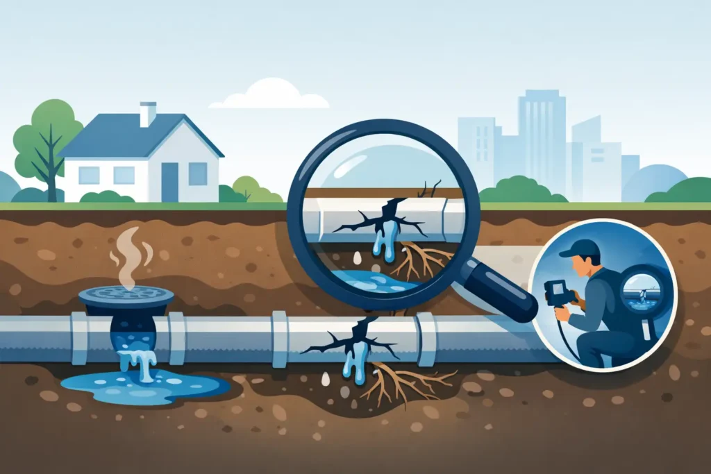 How to Detect Sewer Line Problems Before They Spread