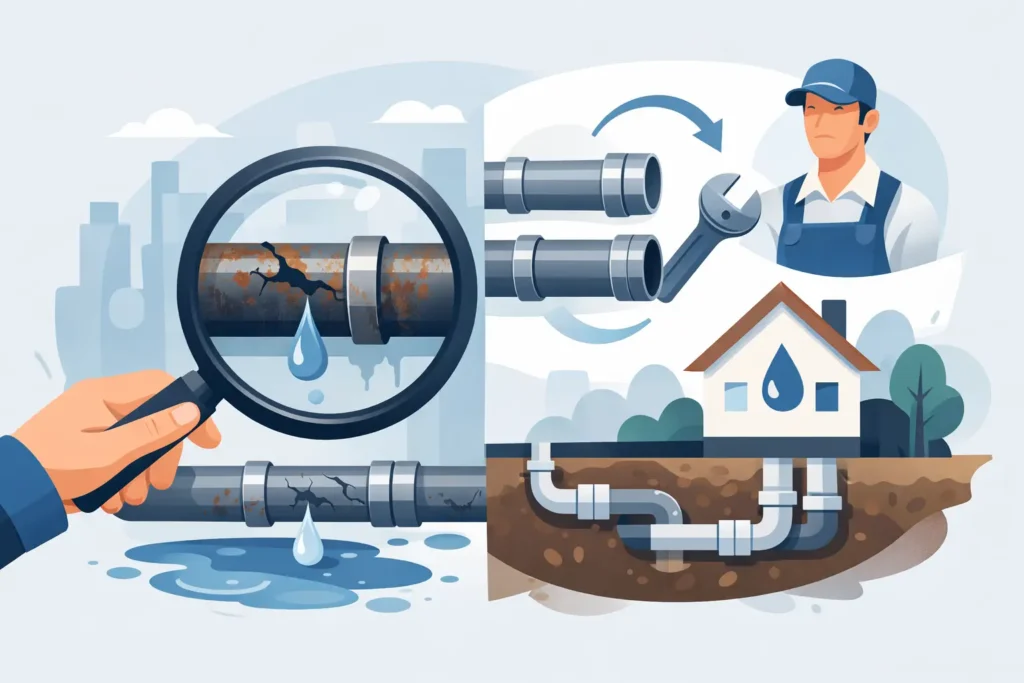 How to Know Pipe Replacement Is Needed Now