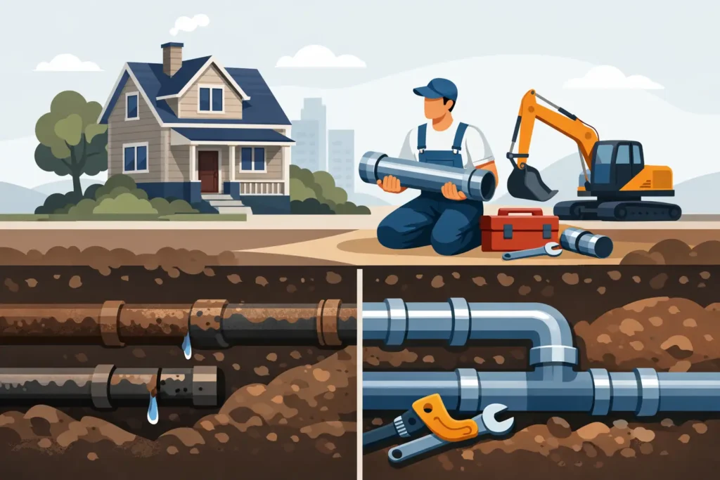 Pipe Replacement Cost for Older Homes Explained