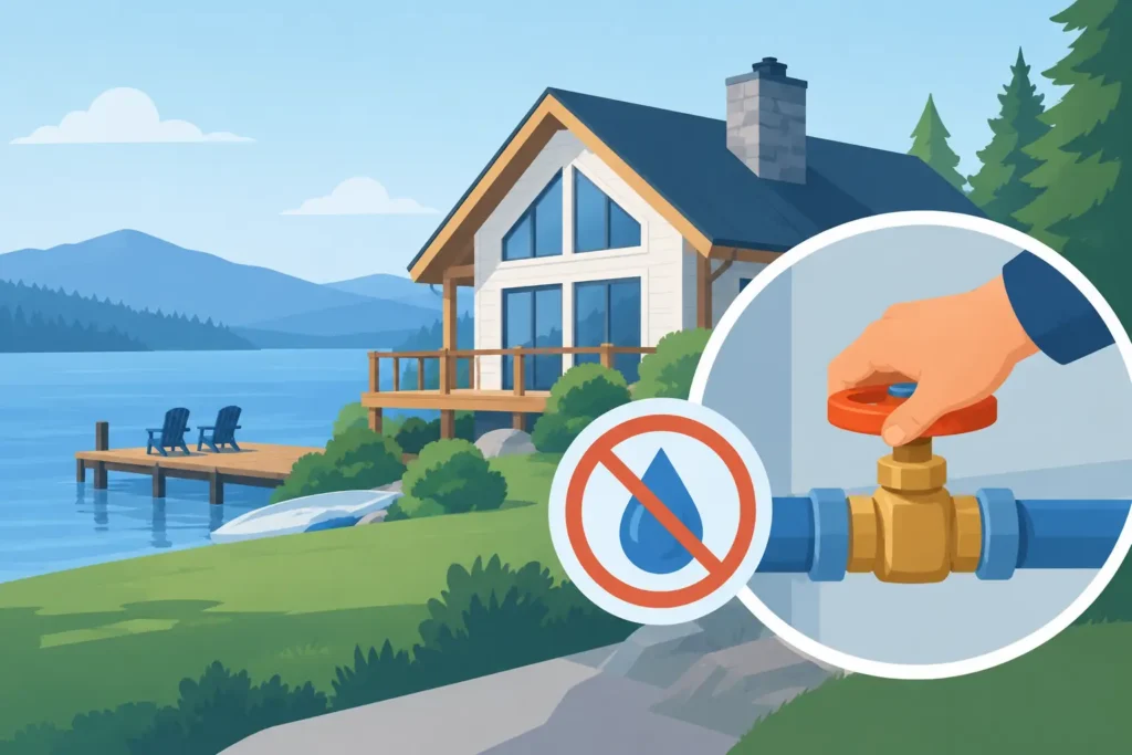 Vacation Home Water Shutdown Guide for Owners